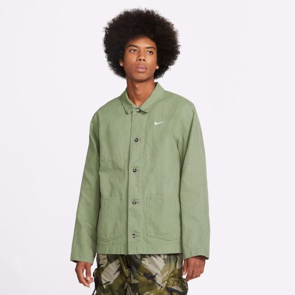 SB Shirt Jacket - Nike Sb - Oil Green/White