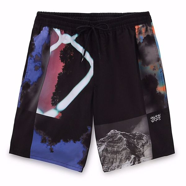 Quasi X Vans Window Elastic Short - Black