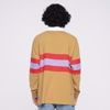 Vista Strip L/S Polo - Santa Cruz - Parchment