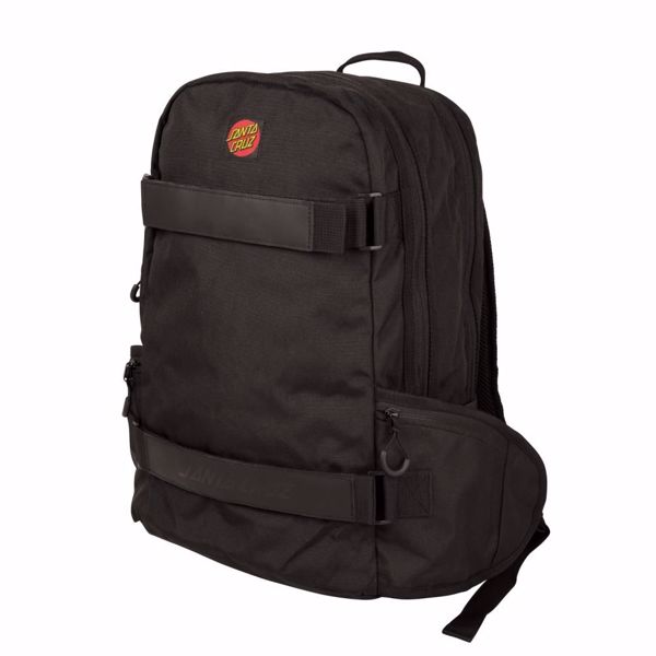 Classic Label Skatepack - Santa Cruz - Black