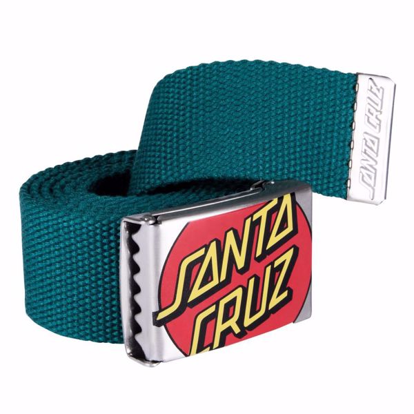 Crop Dot Belt - Santa Cruz - Verdigris