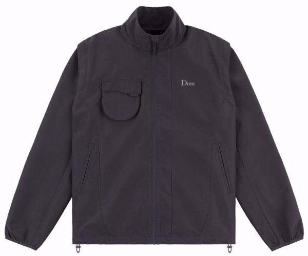 Hiking Zip-Off Sleeves Jacket - Dime - Charcoal