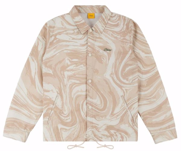 Marble Coach Jacket - Dime - Cream