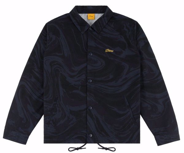 Marble Coach Jacket - Dime - Navy