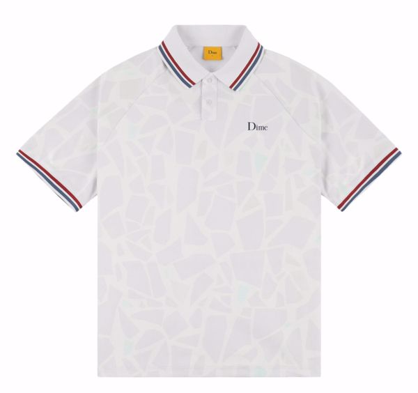 Dime Ceramic Polo Shirt - Dime - Off White