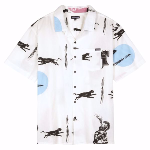 Asta Outlier S/S Shirt - Santa Cruz - White