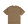 Stripe Polo Shirt - Polar - Camel