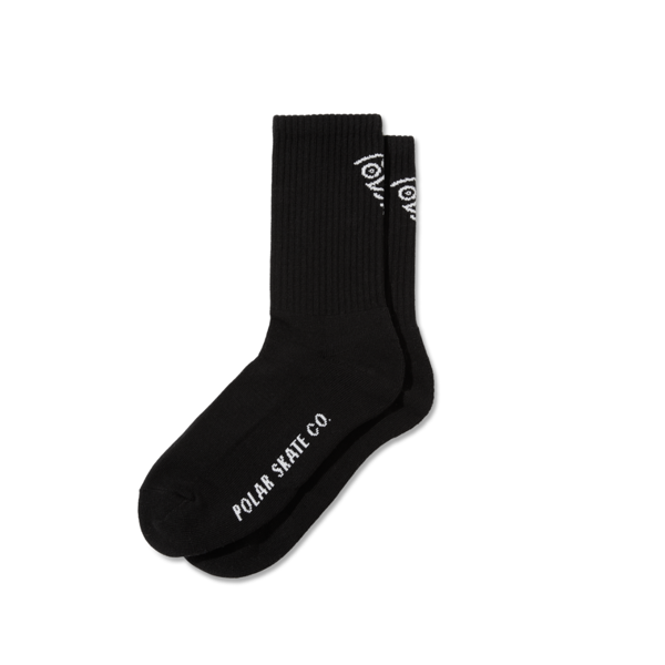 Polar Face Socks - Polar - Black