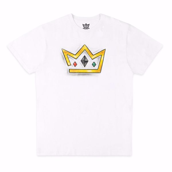 Royal Jewels Tee- King Skateboards - White