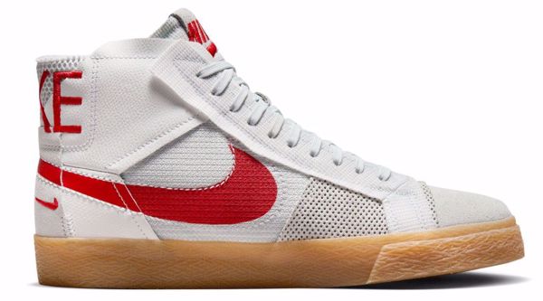 SB Zoom Blazer Mid Premium - Nike SB - Wht/Red