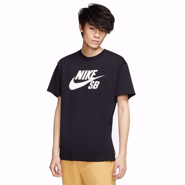 SB Logo Tee - Nike SB - Black/White