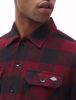 Sacramento Flannel Shirt - Dickies - Maroon