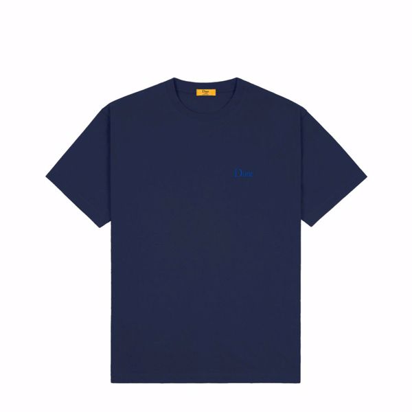 Classic Small Logo T-Shirt - Dime - Navy