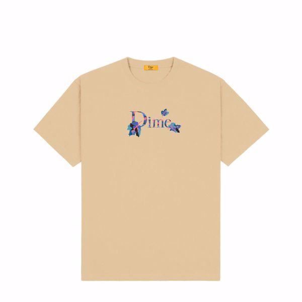 Classic Leafy T-Shirt - Dime - Sand