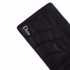 Quilted Bifold Wallet - Dime - Black