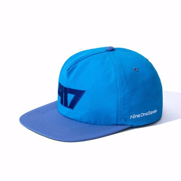 Retro Snapback - CallMe917 - Aqua/Purple