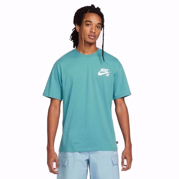 SB Logo T-Shirt - Nike SB - Mineral Teal