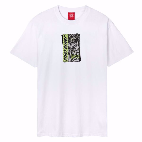 Roskopp Rigid Face Front T-Shirt - Santa Cruz - Wt