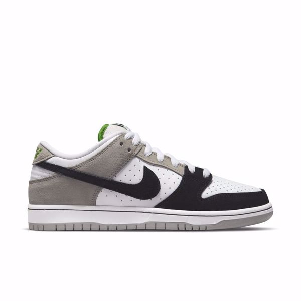 Dunk Low Pro QS - Nike SB - Med Gr/Blk-Wht Chlor