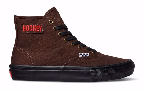 Hockey X Vans Skate Authentic High - Snake Skin