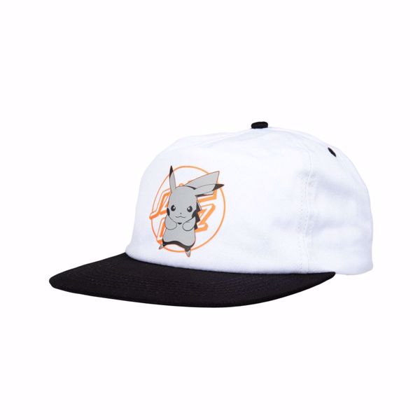 Santa Cruz - Pokemon Pikachu Cap - White/Black