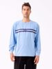 Tom Knox Panel Graphic LS Tee - Dickies - Blue