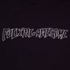 Outline Stamp Hoodie - Fucking Awesome - Black