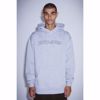 Outline Stamp Hoodie - Fucking Awesome - H. Grey