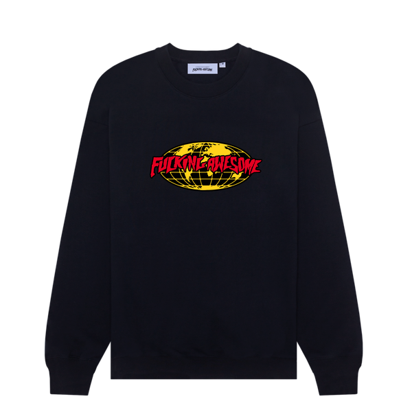 FA World Logo Crewneck - Fucking Awesome - Black