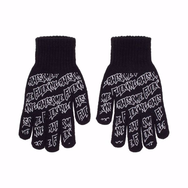 FA Stamp Gloves Reflective - Black