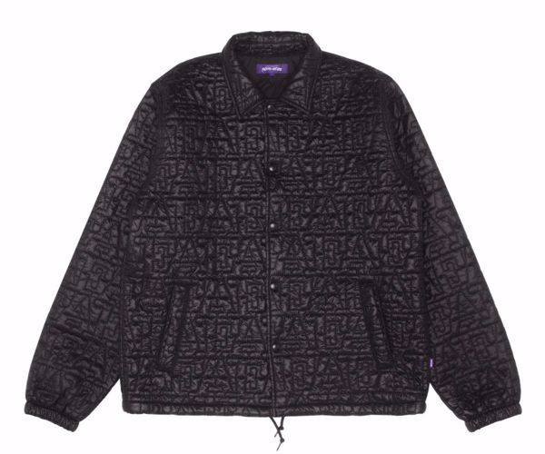 Quilted Coach Jacket - Fucking Awesome - Black