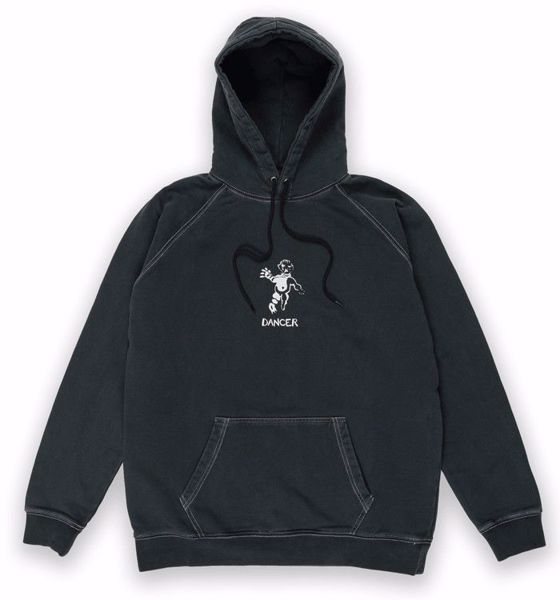 OG Logo Hoodie - Dancer - Black/White Stitch