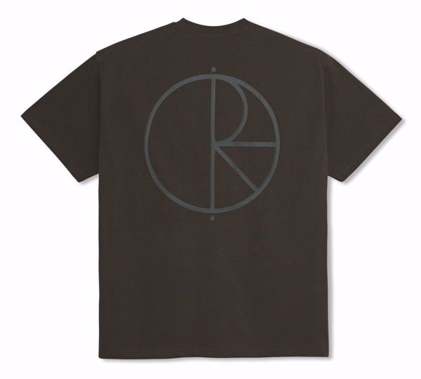 Stroke Logo Tee - Polar - Dirty Black