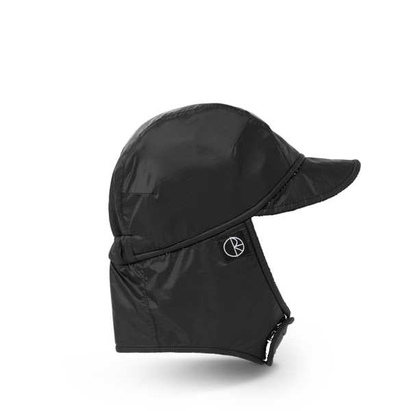 Luke Flap Cap - Polar - Black