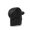 Luke Flap Cap - Polar - Black