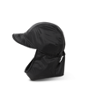 Luke Flap Cap - Polar - Black