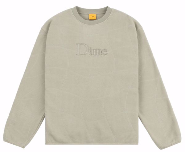 Classic Wave Polar Crewneck - Dime - Sage