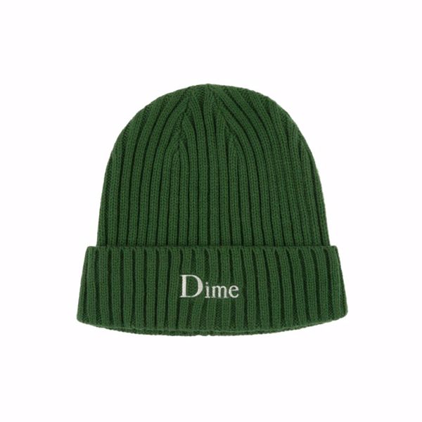 Classic Fold Beanie - Dime - Ivy Green