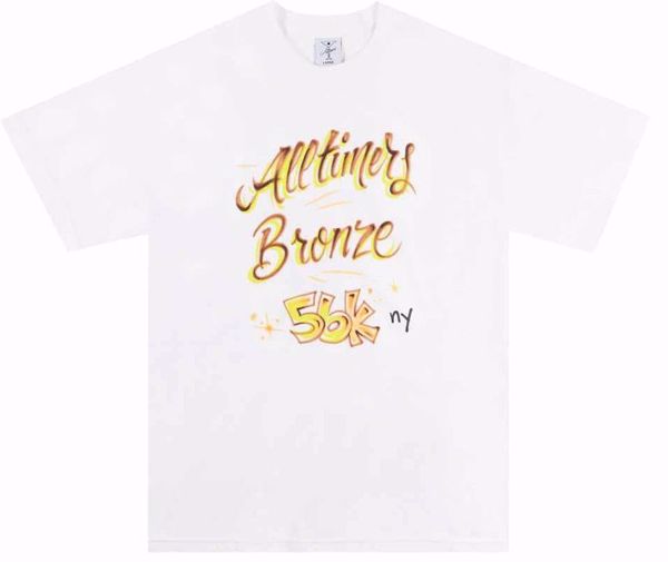 56K Lounge T-Shirt - Alltimers X Bronze - White