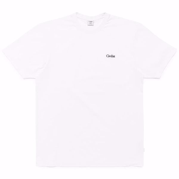 Mini Logo Tee - Civilist - White