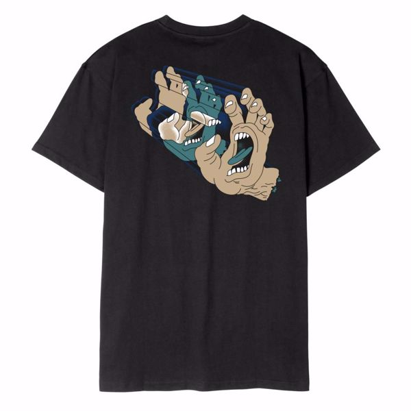Dissect Hand T-Shirt - Santa Cruz - Black