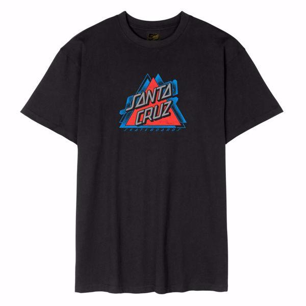 Split Not A Dot Front T-Shirt - Santa Cruz - Black