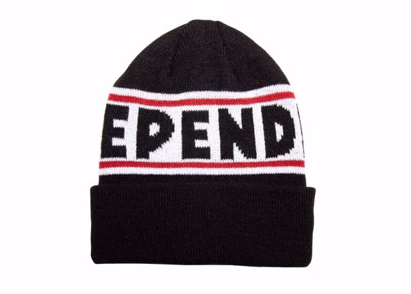 Bar Logo Beanie - Independent - Black