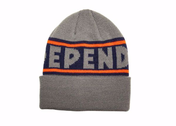 Bar Logo Beanie - Independent - Dark Grey