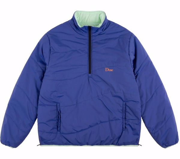 Trail Half Zip Jacket - Dime - Electrick Blue