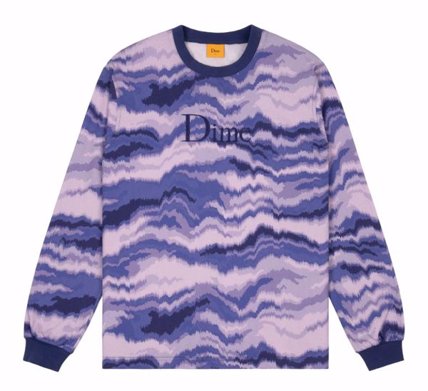 Frequency LS Shirt - Dime - Purple