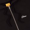 Cursive Small Logo Zip Hoodie - Dime - Black