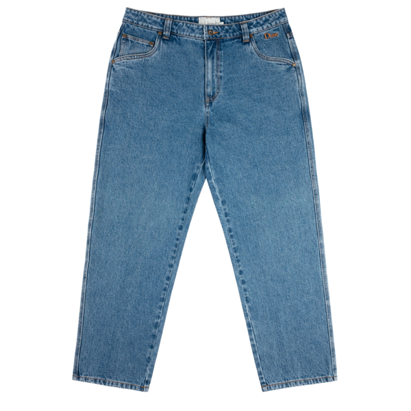 Classic Relaxed Denim Pants - Dime - Indigo Washed