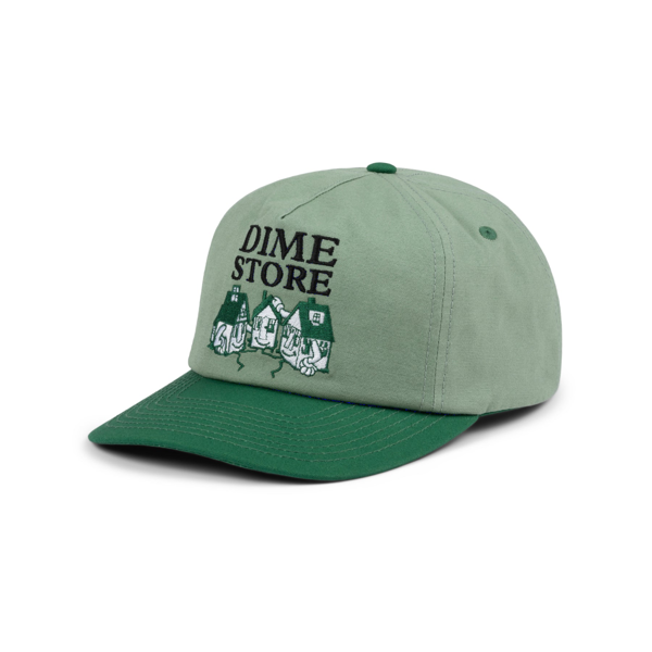 Skateshop Worker Cap - Dime - Grass