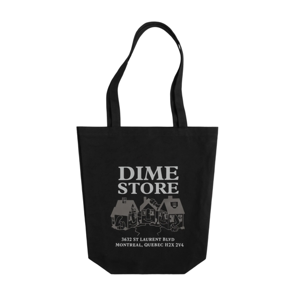 Skateshope Tote Bag - Dime - Black